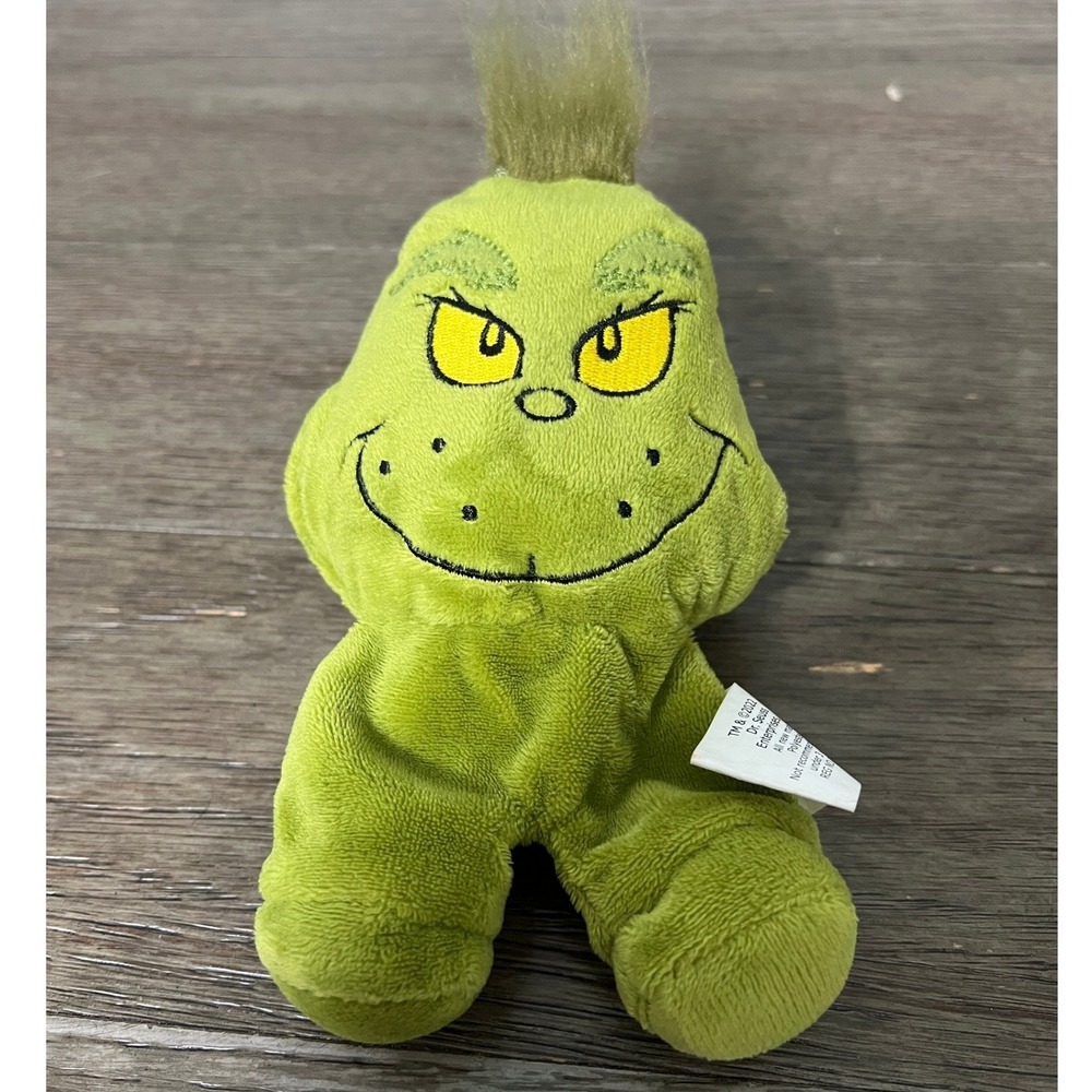 The Grinch Plush Walking Puppet Oriental Trading Co Dr Seuss Christmas Toy 7"